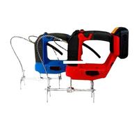 Secoueur électrique à batterie au lithium for abeilles, extracteur de miel for ruche, outils d'apiculture(Blue 1)