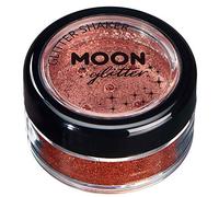 Secoueurs à paillettes fines par Moon Glitter (Paillette Lune) - 100% de paillettes cosmétique pour le visage, le corps, les ongles, les cheveux et les lèvres - 5g - Cuivre Bronze