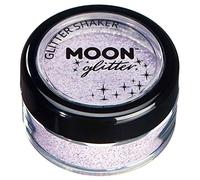 Secoueurs à paillettes pastel par Moon Glitter (Paillette Lune) - 100% de paillettes cosmétique pour le visage, le corps, les ongles, les cheveux et les lèvres - 3g - Lilas