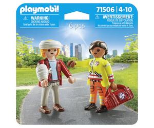 Secouriste avec blessé