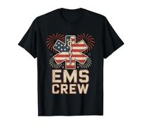 Secours Ambulancier du Quatre Juillet Patriote 4 T-Shirt