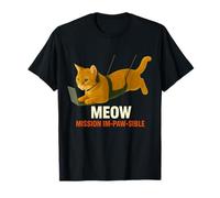 Secret Agent Cat on Mission - Art parodie espion drôle T-Shirt