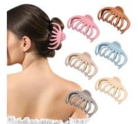 SECRET AROMA Pinces à cheveux Octopus pour femme - Pinces à cheveux mignonnes et élégantes pour un usage quotidien, Lot de 6 pinces à cheveux Octopus pour cheveux épais