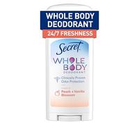 Secret Bâton pour tout le corps, déodorant sans aluminium pour femme, parfum pêche et vanille, 68 g