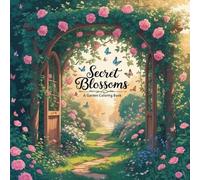Secret Blooms: Coloring Journey: Relax and Unwind with Beautiful Floral Designs and Serene Garden Scenes
