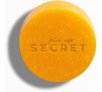 Secret Booster D'éclat-Masque Visage Solide Au Lait De Chèvre & Curcuma-Nettoyant & Anti-Inflammatoire-Élimine Les Points Noirs-Tous Types De Peaux-70 Gr