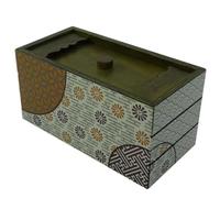 Secret Box Spring Puzzle en Bois. Boîte secrète Japonaise de Niveau 5. Jeu d'ingénierie. Coffre de sécurité pour trésor, 16 x 7,9 x 7,9 cm, XP0159, Multicolore