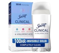 Secret Déodorant anti-transpirant pour femme – Force clinique, solide invisible – 6oz
