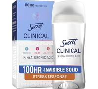 Secret Clinical Strength Invisible Solid Antiperspirant and Deodorant for Women, Stress Response, 2.6 oz