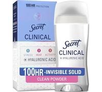 Secret Clinical Strength Invisible Solid Women's Antiperspirant & Deodorant Powder Protection Scent 2.6 Ounce by Secret