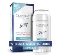 Secret Clinical Strength Smooth Solid Women's Antiperspirant & Deodorant Waterproof All Day Fresh Scent 2.6 Ounce by Secret