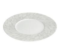 Secret de Gourmet - Assiette à dessert Feuille - Blanc Blanc G