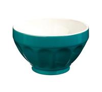 Secret de gourmet - Bol à Côtes en Faïence coloris Bleu 60 cl Petit déj Uni