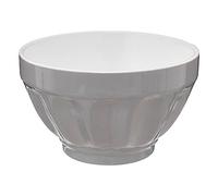 Secret de gourmet - Bol à Côtes en Faïence coloris Gris 60 cl Petit déj Uni