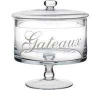 Secret de Gourmet - Bonbonnière Gâteaux - Grand modèle - Verre - Incolore G