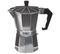 Cafetière filtre Secret De Gourmet - Cafetière Italienne 6 Tasses 18cm Argent