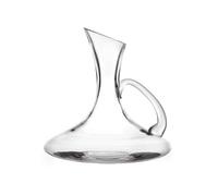 Secret de Gourmet - Carafe à Décanter avec Anse Evasé 1,25L Transparent