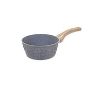 Secret de Gourmet - Casserole D 16 cm en Aluminium Forgé aspect pierre Ligne Nature Tous feux