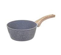 Secret de Gourmet - Casserole D 20 cm en Aluminium Forgé aspect pierre Ligne Nature