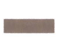 Secret de Gourmet - Chemin de Table "Maha" 38x140cm Gris Gris G