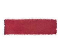 Secret de Gourmet - Chemin de Table "Maha" 38x140cm Rouge Grenat Rouge G
