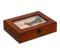 Secret de Gourmet - Coffret Sommelier 3 Pièces "Cave" 22cm Marron Marron G
