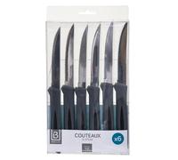 Secret de Gourmet Design Essentiel - Set de 6 Couteaux à Steak