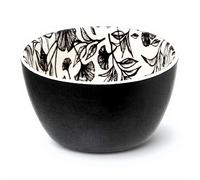 Secret de Gourmet – Ensemble apéritif – Motif floral – 4 pièces – Blanc