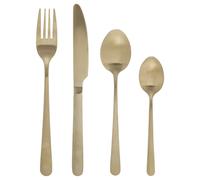 Secret de Gourmet – Ménagère Green Harmony – 24 pièces – Acier inoxydable Doré