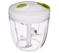 Secret de Gourmet - Hachoir et batteur manuel à fil - 5 Lames - Transparent