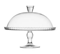 Secret de Gourmet Lara - Présentoir à Gâteau en Verre, Diamètre 32 c