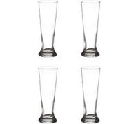 Secret de Gourmet - Lot de 4 Verres à Bières "Droit" 37cl Transparent Transparent G