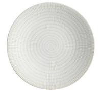 Secret de Gourmet - Lot de 6 Assiettes à Dessert Rice 21cm Blanc