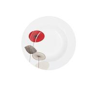 Secret de Gourmet - Lot de 6 Assiettes Creuses Osara 22cm Blanc
