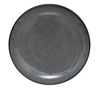 Secret de Gourmet - Lot de 6 Assiettes Plates Diane 27cm Gris Foncé