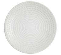 Secret de Gourmet - Lot de 6 Assiettes Plates Galaxy 27cm Blanc