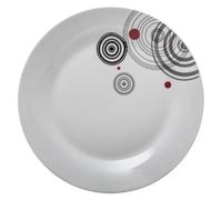 Secret de Gourmet - Lot de 6 Assiettes Plates Instant 27cm Blanc