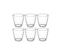Secret de Gourmet - Lot de 6 Verres Bas "Rome'Eau" 25cl Transparent