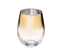 Secret de Gourmet - Lot de 6 Verres à Eau "Arya" 54cl Or G