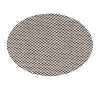 Secret de Gourmet Maoli Set de table en tissu noir/blanc - 48 x 35 cm