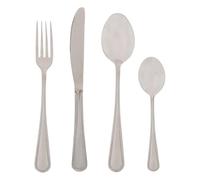 Secret de Gourmet - Ménagère 24 Pièces en Inox "Perle" 27cm Argent