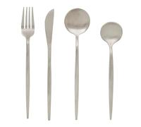 Secret de Gourmet - Ménagère 24 Pièces en Inox "Sky Lounge" 22cm Argent