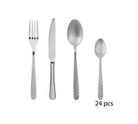 Secret de Gourmet - Ménagère 24 pièces Flora - Inox