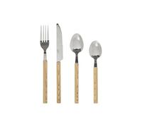 Secret de Gourmet - Ménagère 24 Pièces "Indonésie" 21cm Naturel