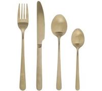 Secret de Gourmet - Ménagère Green Harmony en Acier inoxydable - 24 pièces - Doré - Green Harmony Or G