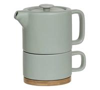 Secret de Gourmet – Théière avec tasse « Nature » 40 cl Menthe Vert G