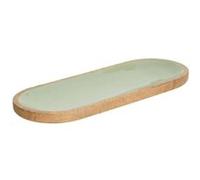 Secret de Gourmet - Plat de Présentation en Bois "Inaya" 40cm Vert Vert