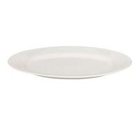 Plat de Présentation en Porcelaine "Perle" 33cm Blanc