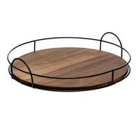 Secret de Gourmet - Plateau de Service en Bois "Mina" 34cm Marron marron G