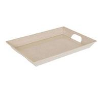 Secret de Gourmet - Plateau de Service en Mélamine "Solène" 46cm Beige Beige